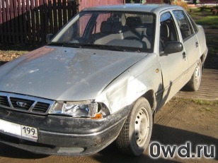 Битый автомобиль Daewoo Nexia